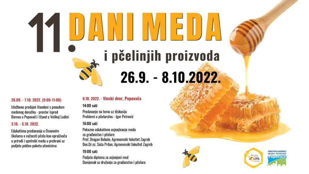 Započeli 11. Dani meda i pčelinjih proizvoda
