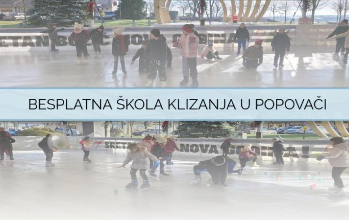 Škola klizanja u sklopu manifestacije „Dani Božića i adventske radosti“
